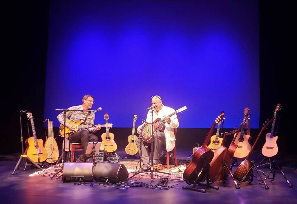 Photo provided
Troy Chapman and Andre Feriante played together in 2022s Whidbey Island Guitar Festival.