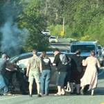 Photo provided
Bystanders saved a man from a car after a crash.