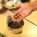 Photos by Luisa Loi
After collecting the seeds, the volunteers label them by using the first three letters of the genus and the first three letters of the species. In the case of camas (or camassia quamash), the label is camqua.