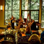 Photo by Dennis Browne
Tekla Cunningham, Danielle Reutter-Harrah, Henry Lebedinsky, Maxine Eilander and Stephen Stubbss performance in 2022s edition of the festival.