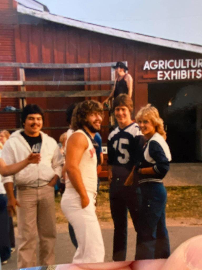 Photos provided
From left, Ron Carlson, Todd Jakobsen, Dan Bayha and Kim Gabelein Deckwa at the Island County Fair.