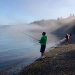 Bush Point near Freeland is a well-known fishing spot. (Photo by David Welton)