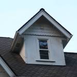 Bat guano can be seen on the left side of the photo, under the vent. According to Powell and Riecken, the guano wasnt there when they bought the house. (Photo by Luisa Loi/Whidbey News-Times)