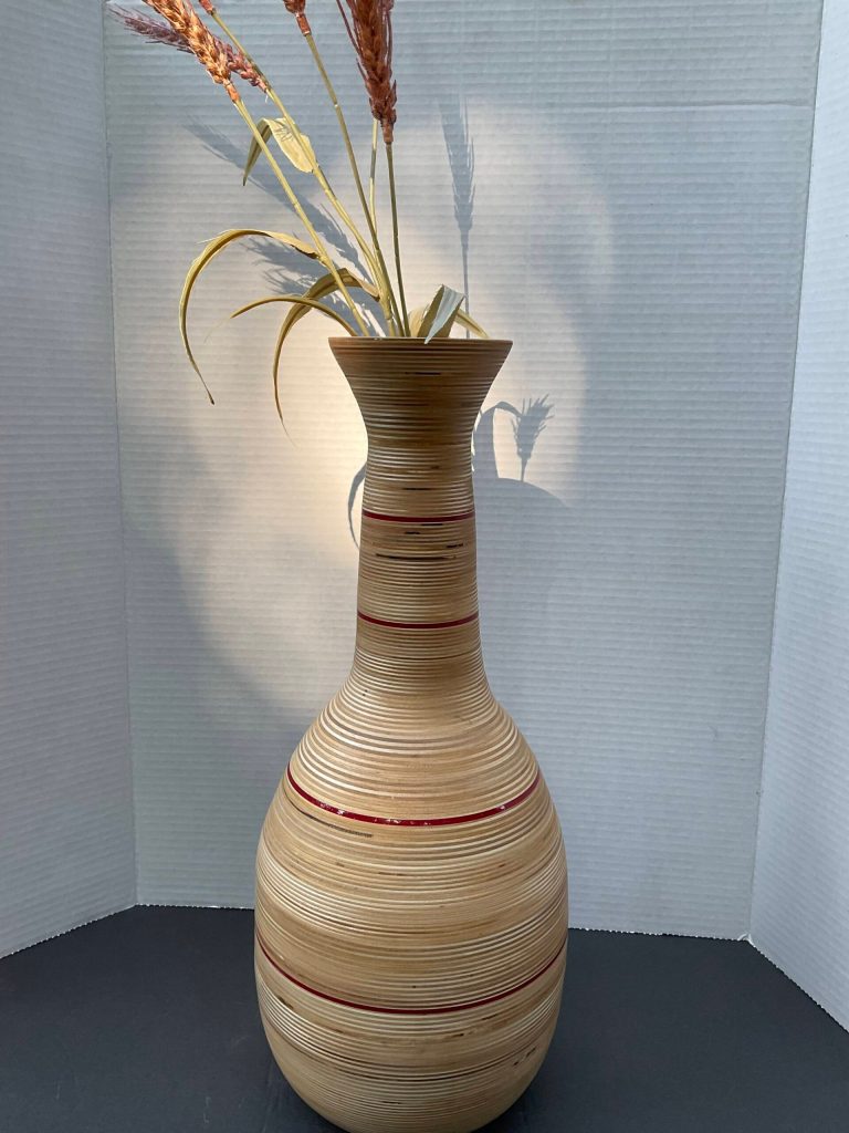 Photo provided
Vase made out of plywood and Plexiglass by Thomas Eller.