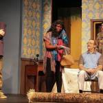 Phyllis Montague shows up unannounced to a rehearsal of Murder Most Foul, announcing new changes to the script. (Photo by Luisa Loi/Whidbey News-Times)