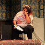 Gerry Dunbar was begged to direct Murder Most Foul, and is not happy with her decision to return from her 3-year hiatus from community theater. (Photo by Luisa Loi/Whidbey News-Times)