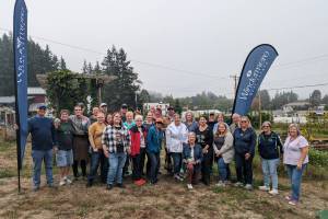 Windermere Whidbey team spent its 2023 Community Service Day giving back at Good Cheer Food Bank and Donation Center in Bayview. Photo courtesy Windermere Whidbey