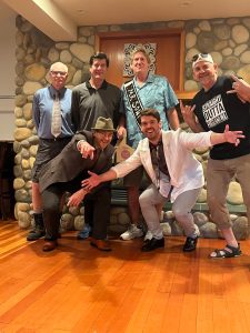 Mr. South Whidbey 2023 contestants with 2022 winner John LaVassar. (Photo provided)