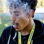David Welton won first place in the General News Photo for this photo that accompanied the story Residents prefer their pot legal.