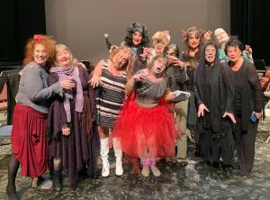 Zombies from last years Thriller flash mob danced at Whidbey Island Center for the Arts. (Photo provided)