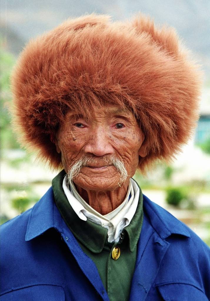 A Tibetan man. Holtby said he met him when he didnt have an interpreter, but they communicated through gestures, admiring each others facial hair. (Photo by Mike Holtby)