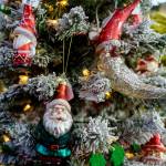 Santa Clauses of all kinds can be found in Bayview Gardens Holiday House. (Photo by David Welton)