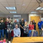 Photo provided
Mayor Scott Chaplin, front center, with Langley city staff members.
