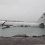 A photo of the P-8A in the waters off Marine Corps Air Station Kaneohe Bay (U.S. Marine Corps photo by Lance Cpl. Tania Guerrero)