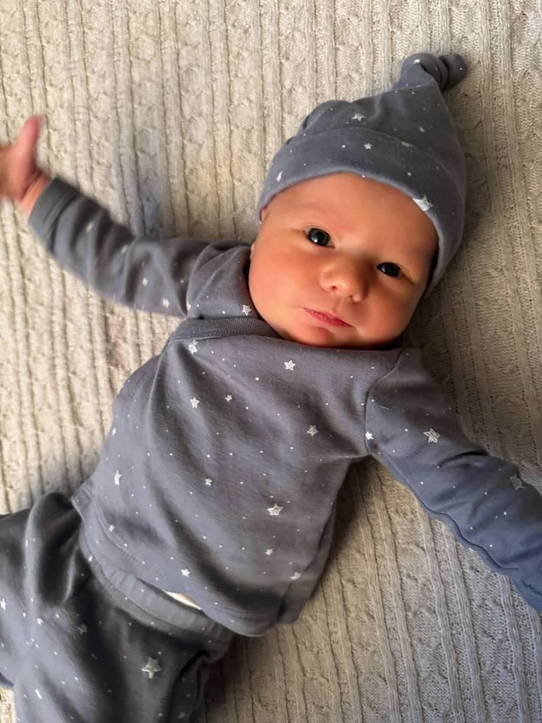 Born Jan. 3, Julia Jost is the first baby to be born on Whidbey Island in 2024. (Photo provided)