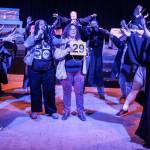 The cast performs Prayer of the Comfort Counselor, a gospel song. (Photo by Luisa Loi)