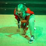 Leaf Coneybear, played by Dany Stahl, passionately sings Im Not That Smart. (Photo by Luisa Loi)