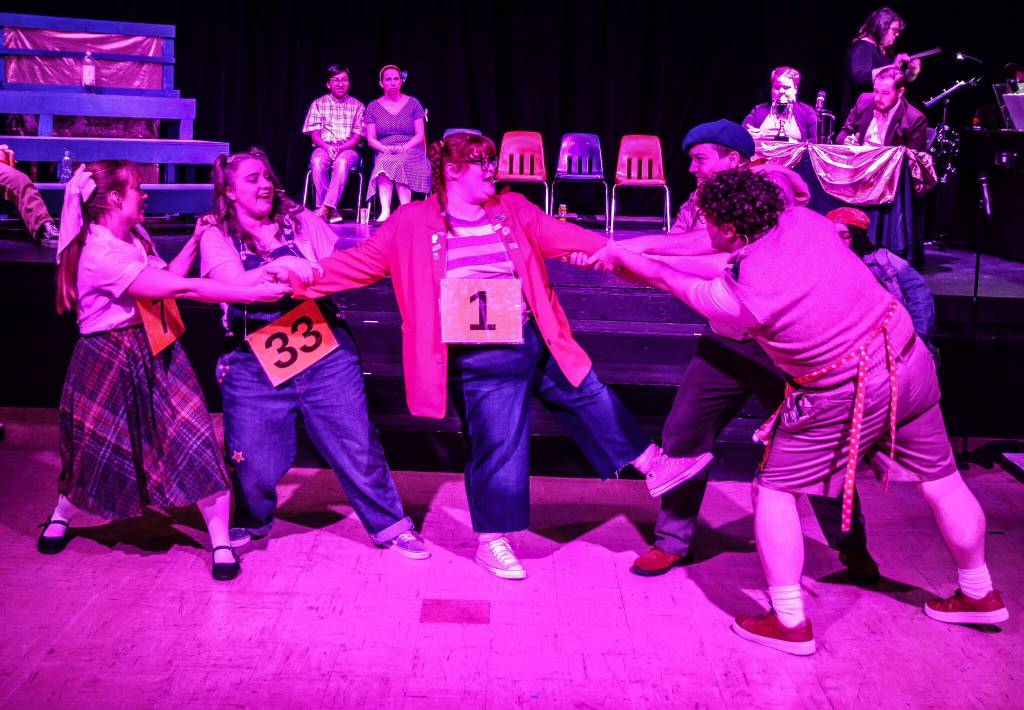 Logainne SchwartzandGrubenierre (played by Shelby Montoya) sings about feeling pressured by her parents and peers. (Photo by Luisa Loi)