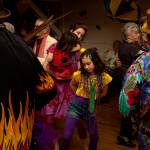 The Mardi Gras party is a free, family-friendly event. (Photo by David Welton)