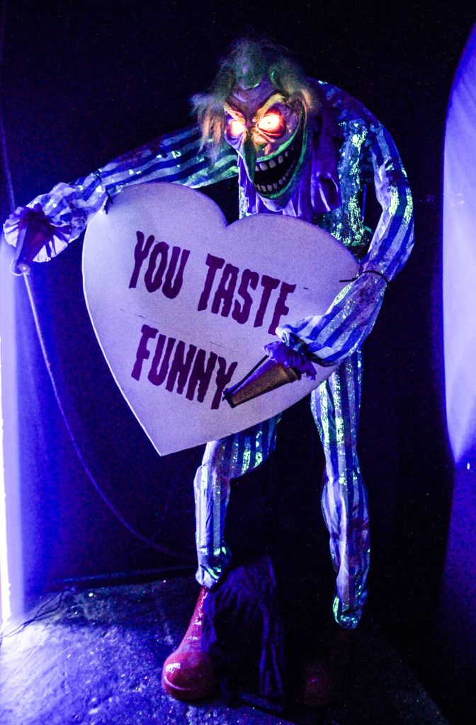 One of the Twisted Barns monstrous animatronics. The haunted house will feature animatronics, dolls and a living cast of over 15 actors. (Photo by Luisa Loi)