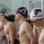 Sophomore Rowan Jung took third place in the 200 yard freestyle and the 500 yard freestyle at the district meet. (Photo by Matt Simms)