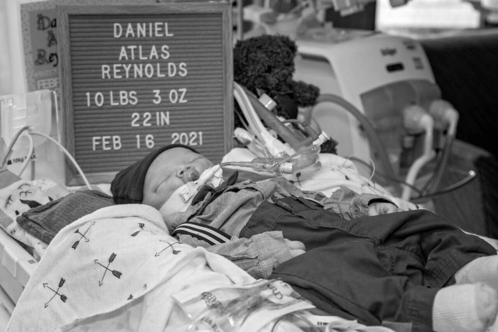 Photo provided
Daniel Atlas Reynolds, son of Suzie and Gene Reynolds, was born Feb. 16, 2021.