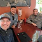 From left, Parker Barnett, Levi Sawyers and Hunter Hawkins are the founders of the newly formed South Whidbey Project. (Photo provided)