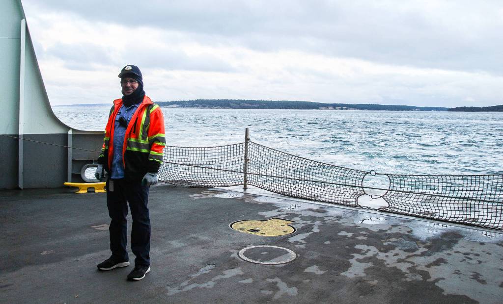 Naval Body Seaman Jerry Poie has been working for the agency for 20 years. He believes the job can be more taxing on newer employees, who are often asked to work overtime. (Photo by Luisa Loi)