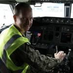 Vice Adm. John B. Mustin, Chief of Navy Reserve and Commander, Navy Reserve Force, takes delivery of the first new P-8A Poseidon for the Naval Air Force Reserve during a ceremony at Boeing Military Delivery Facility in Tukwila, Wash. This first delivery of the new P-8A Poseidon is a historic moment as it is the first purpose-built aircraft sent directly to the Navy Reserves defense architecture in its aggressive transformation as an elite warfighting organization. Our patrol aircraft deploy and operate globally in support of national defense priorities executing myriad missions ranging from supporting homeland defense (HLD), participating in exercises sustaining fleet readiness, and work alongside partner and allied nations maintaining proficiency and increasing interoperability. (Photo courtesy of the US Naval Air Force Reserve)