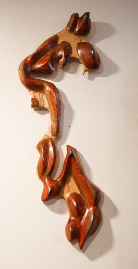 One of Pilkingtons Whidbey Island sculptures. (Photo by Luisa Loi)