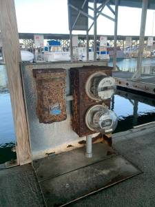 Photo provided
The junction boxes at the Oak Harbor Marina havent been updated since the 1990s.