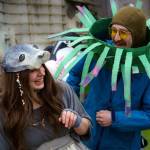 The Welcome the Whales Parade and Festival in Langley is part of Whidbey Earth and Ocean Month. (Photo by David Welton)