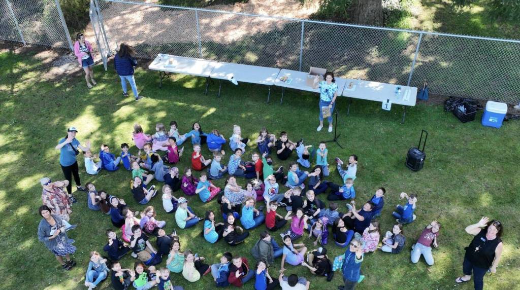 Oak Harbor's 2023 Arbor Day celebration was held at Broad View Elementary School. (Photo Provided)