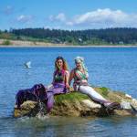 Phoenix Da Costa and Luna Grove are members of the Mutiny Mermaid Pod, which will be present at the upcoming Whidbey Island Renaissance Faire. (Photo by David Welton)