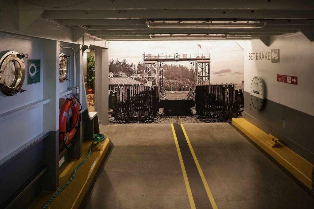 Open the doors to Ferry Coves basement, and step onto a ferry. (Photo by David Welton)