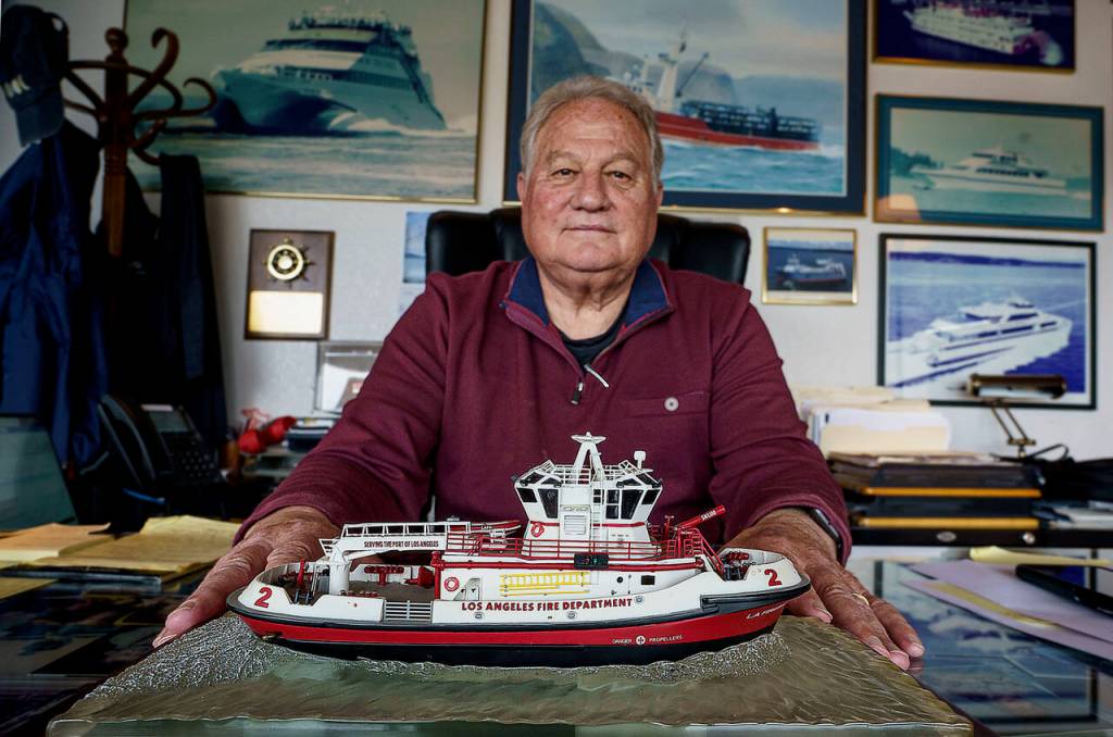 Photo by David Welton
Matt Nichols is the last of the South Whidbey brothers to leave the boat builder.