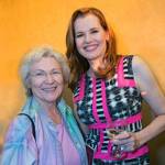 Jennifer Townsend with Geena Davis, who played Thelma in the 1991 film Thelma Louise. (Photo provided)