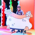 Jojo (Sullivan Ray) lets his imagination run wild while taking a bath. (Photo by Luisa Loi)