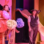 Horton the Helephant (Ray Graham Ray) listens to Mayzie Labird (Dana Rivo) complain about having to take care of her egg. (Photo by Luisa Loi)