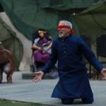 Peter Hadres as Gloucester in King Lear at Island Shakespeare Festival. (Photo by Michael Stadler)