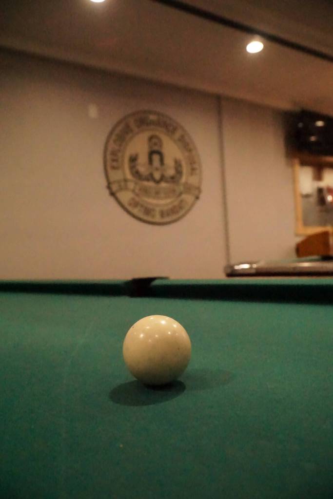 Photo by Sam Fletcher
The Crows Nest Lounge on 8th Ave. offers a full bar and pool tables to Fleet Reserve Association members.