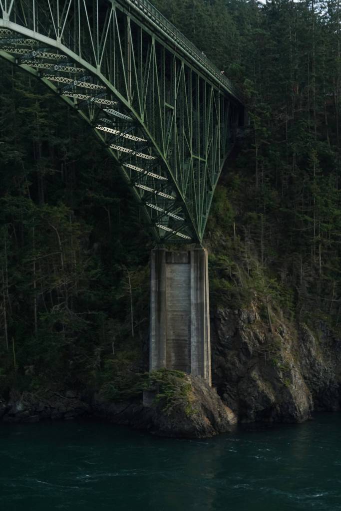 The waters through Deception Pass can be unpredictable. (Photo by Sam Fletcher)