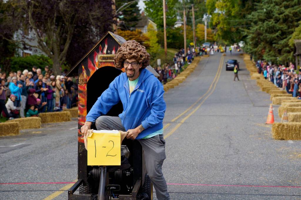 Photo by David Welton
John Stawarz reprised a former outhouse racecar and named it HURRY.