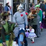 Photo courtesy of the Coupeville Historic Waterfront Association
Photo courtesy of the Coupeville Historic Waterfront Association
Whimsy characters walk at the Torchlight Parade in Coupeville.