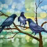 Photo provided
Three Old Crownies by Margaret Tollefson.