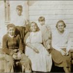 (Photo provided by South Whidbey Historical Society)
Mary Shelton (Ge-Gah-Ha) with her grandchildren on South Whidbey.