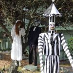 (Photo by Luisa Loi)
Beetlejuice and the Maitlands scare people visiting Platt, Thompson and Buescher, Attorneys at Law.
