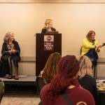 (Photo by Meredith Acosta)
From the left, Marie Shimada, Dannah McCullough, Melanie Bacon, Jill Johnson and Christina Elliott.