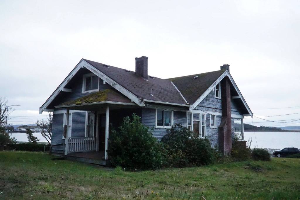 The empty house on Pioneer Way was built in 1925 by Otto Van Dyke, the builder of the Roller Barn, and was owned by the Maylor family for nearly a century.