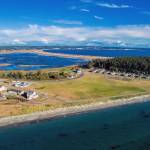 Aerial view of Camp Casey. For decades, Camp Casey has hosted a variety of athletic, church and school camps. (Photo provided by Seattle Pacific University)